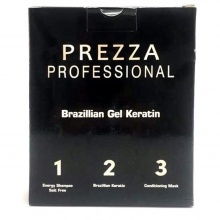 Prezza Brezilya Jel Keratin 3X100Ml.  Tek Kullanımlık Set