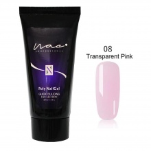 NAC POLY GEL 30ML 008 TRANSPARAN PİNK