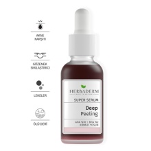 HERBADERM SÜPERSERUM DEEP PEELİNG KIRMIZI YOSUNLU YÜZ PEELİNG 30ML