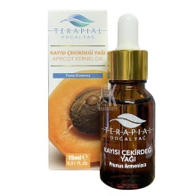 TERAPIAL DOĞAL YAĞ KAYISI ÇEKİRDEĞİ YAĞI 15ML.