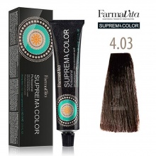 Farmavita Suprema Color Saç Boyası 60Ml 4.03 Ilık Orta Kahve