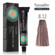 Farmavita Suprema Color Saç Boyası 60Ml 8.12 Açık Alacalı Kül Rengi Sarı