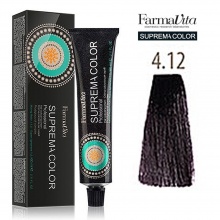 Farmavita Suprema Color Saç Boyası 60Ml 4.12 Kül Rengi Alacalı Kestane