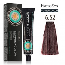 Farmavita Suprema Color Saç Boyası 60Ml 6.52 Koyu Kahve Sarı Akaju