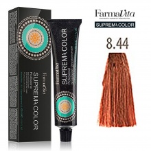 Farmavita Suprema Color Saç Boyası 60Ml 8.44  Yoğun Açık Bakır Sarı