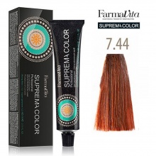 Farmavita Suprema Color Saç Boyası 60Ml 7.44 Orta Yoğun Bakır Sarı