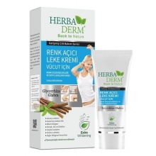 Herbaderm Renk Açıcı Leke Kremi 60Ml. Vücut İçin