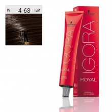 İgora Royal Saç Boyası 60 Ml 4.68 Kahve Kızıl Kestane