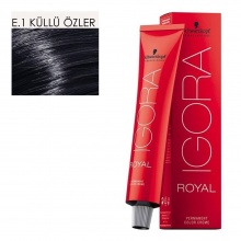 İgora Royal Saç Boyası 60 Ml E.1 Küllü Özler