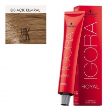 İgora Royal Saç Boyası 60 Ml 8.0 Açık Kumral