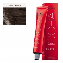 İgora Royal Saç Boyası 60 Ml 7.1 Küllü Kumral