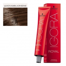 İgora Royal Saç Boyası 60 Ml 6.65 Koyu Kumral-Altın Kestane