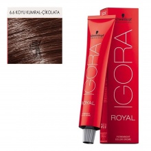 İgora Royal Saç Boyası 60 Ml 6.6 Koyu Kumral-Çikolata