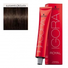 İgora Royal Saç Boyası 60 Ml 4.6 Kahve-Çikolata